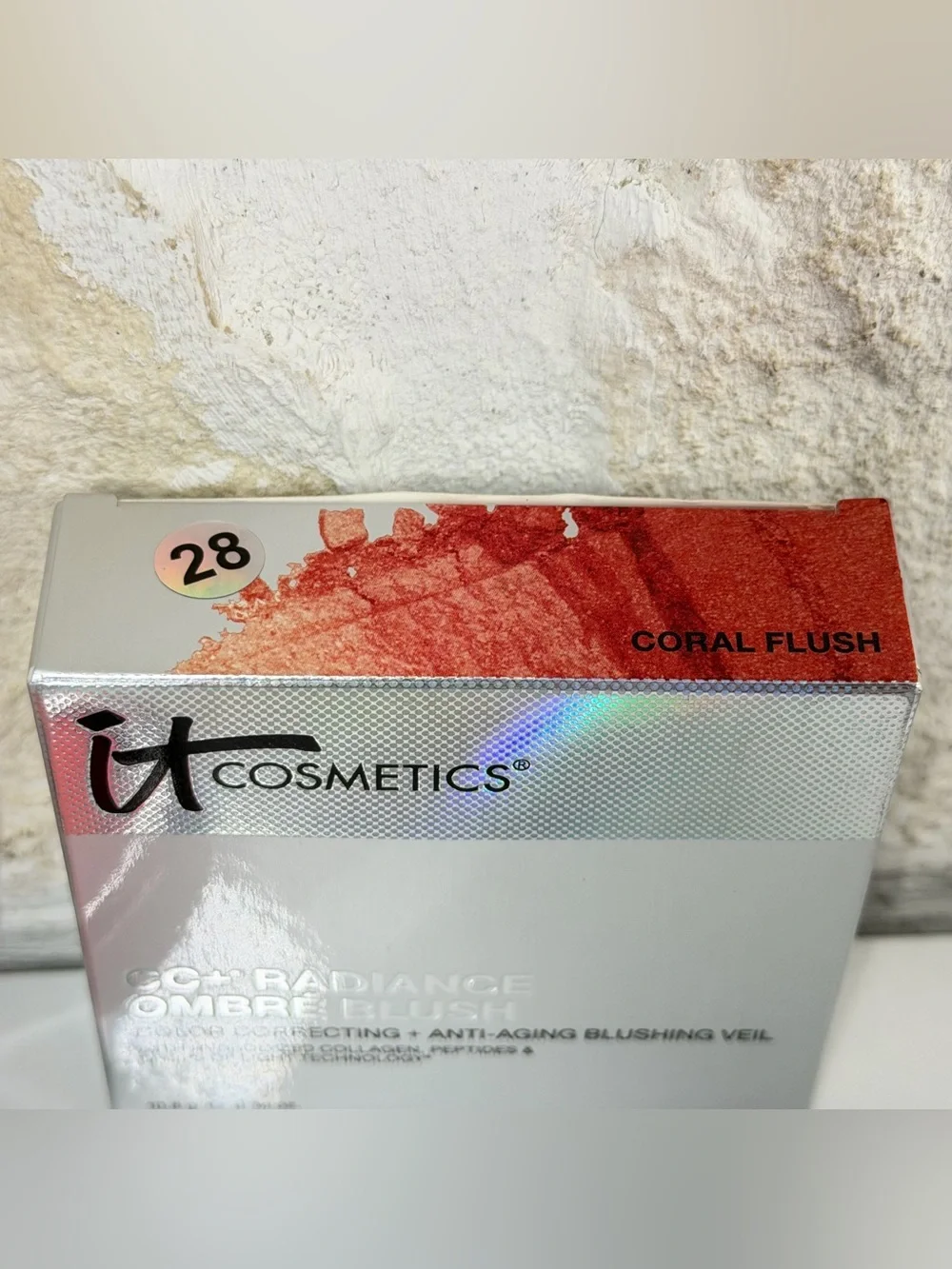 ⭐ IT COSMETICS CC+ RADIANCE OMBRE BLUSH CORAL FLUSH