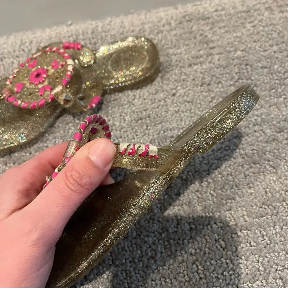 Jack Rogers Girls Georgica Jelly Sandals 11