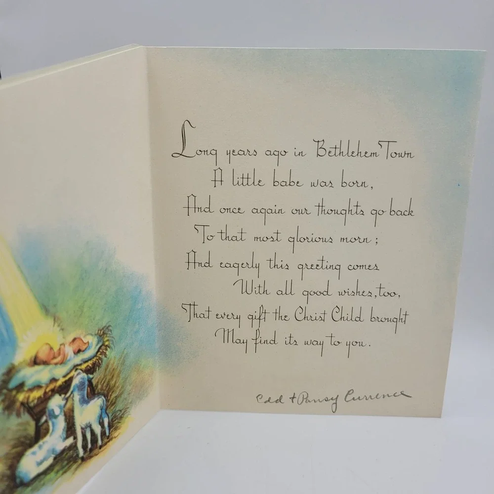 N/A vintage greeting