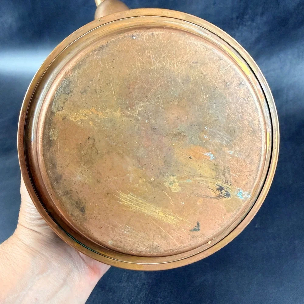 Vintage OPA Helsinki Finland Copper Teakettle 1L Made Finland