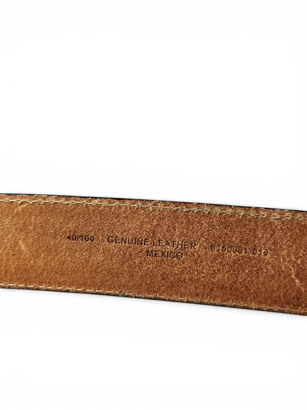 N/A black leather
