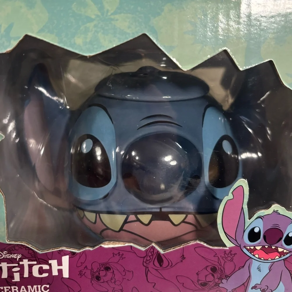Disney stitch ceramic