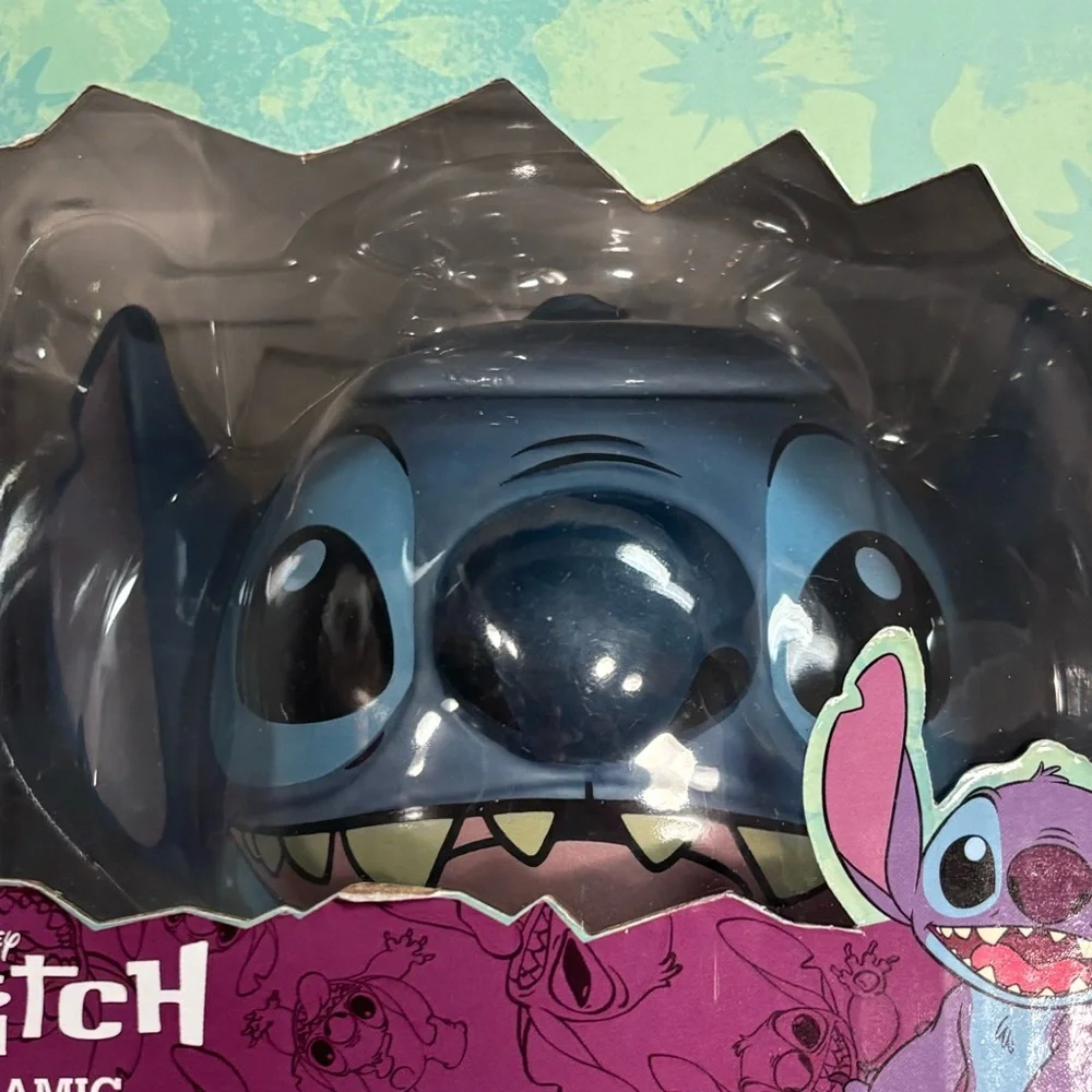 Disney stitch ceramic