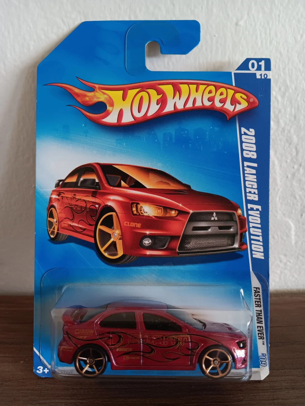 Hot Wheels 2008 Lancer Evolution Faster Than Ever