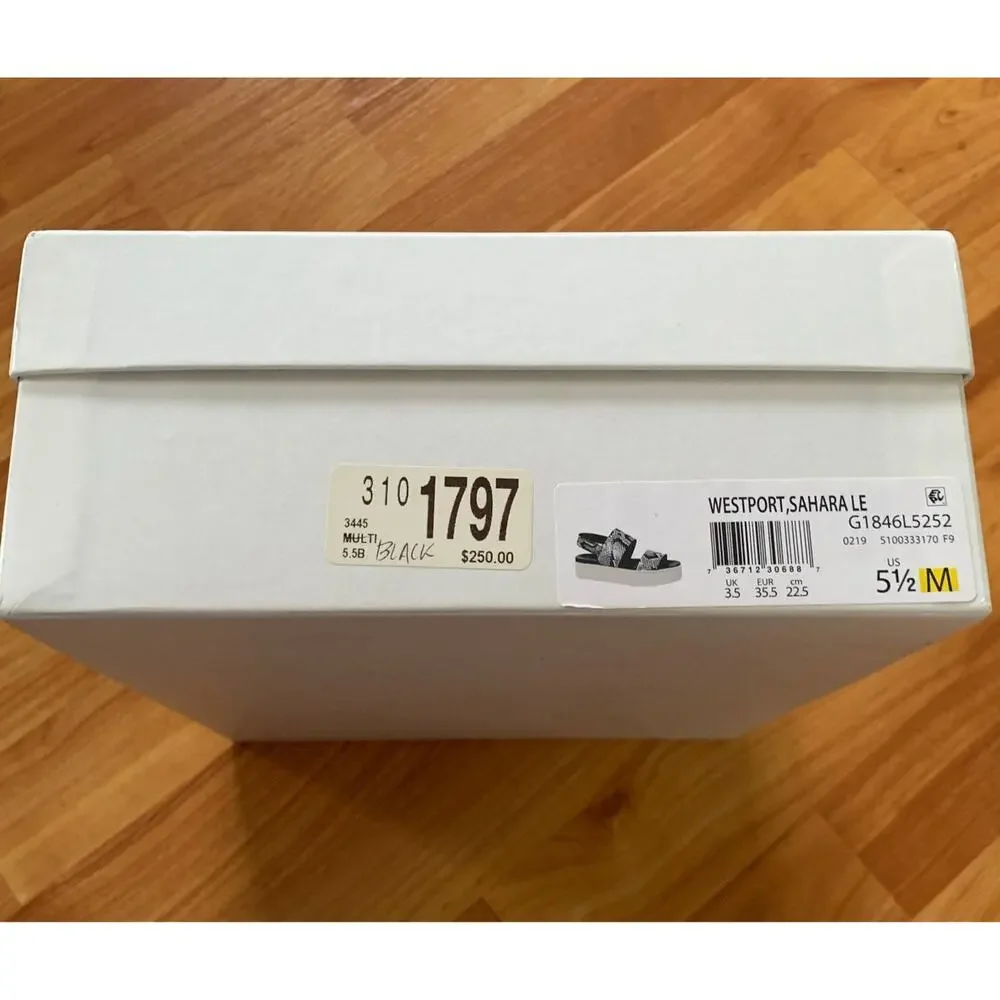 Vince empty shoe‎ box