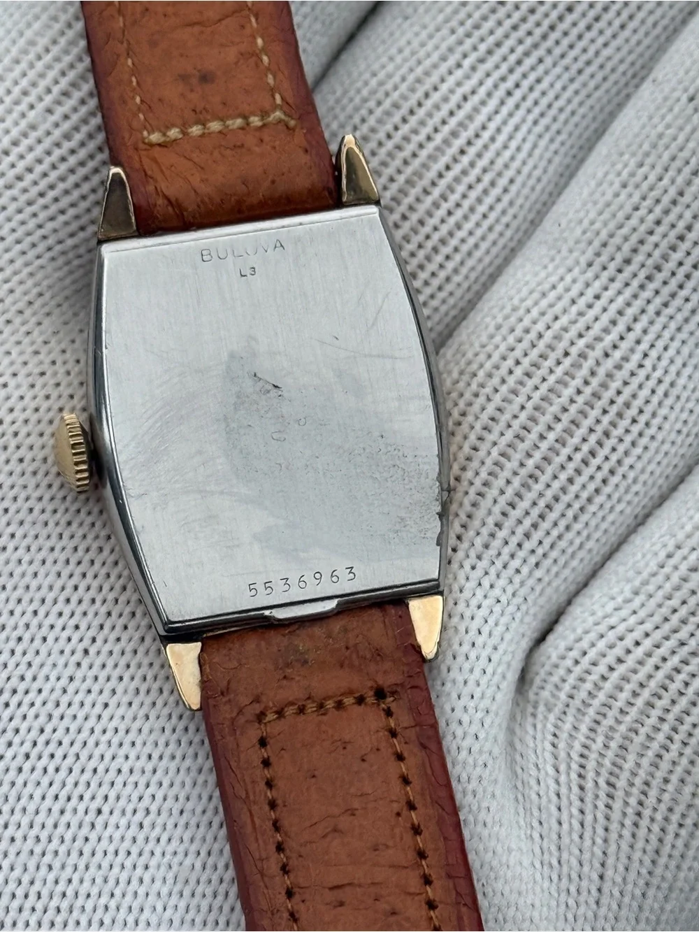 Bulova wristwatch gold