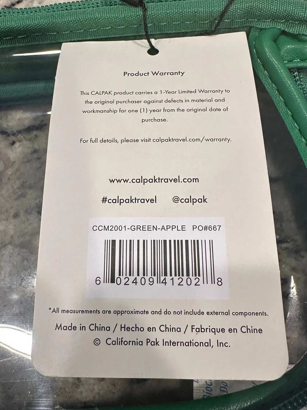 Calpak has features functional