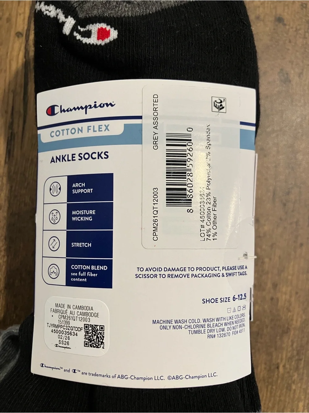 Champion champions socks