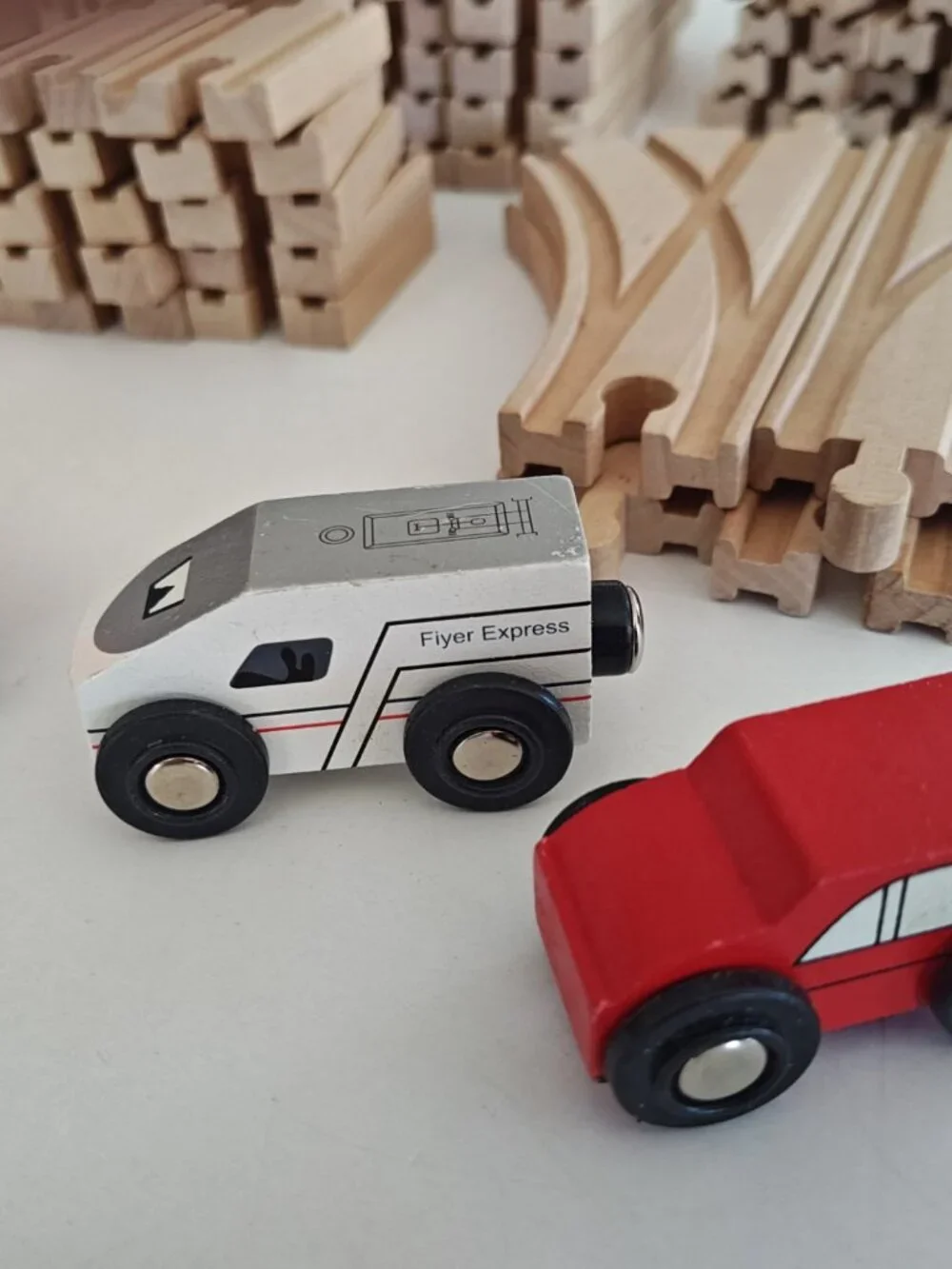 N/A wooden train