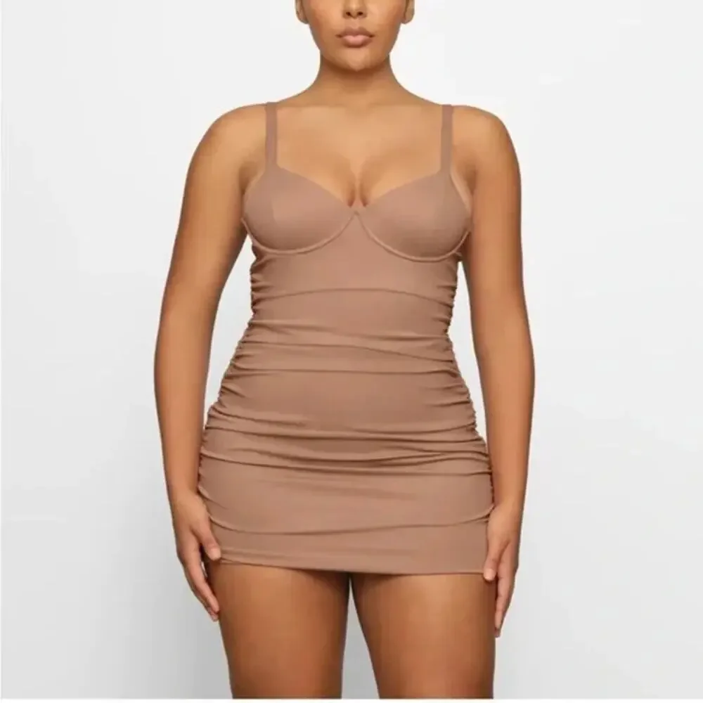 Skims Sculpting Swim Ruched One Piece Sienna NWT Size 2X
