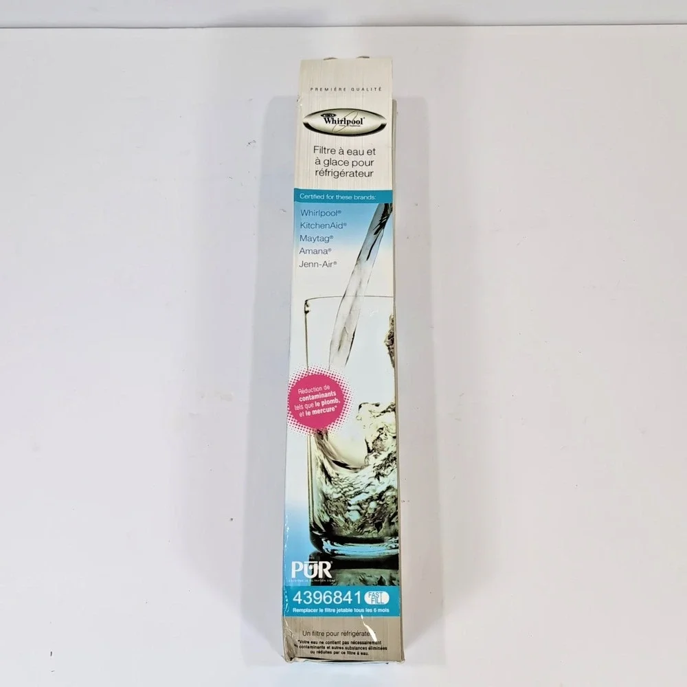 Whirlpool 4396841 FAST FILL PUR Refrigerator Ice & Water Filter 3