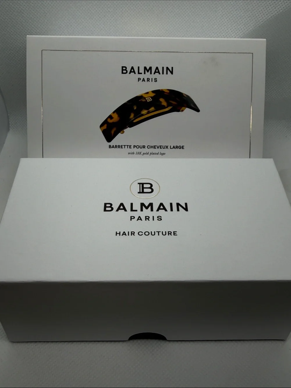 Balmain sleek tortoiseshell