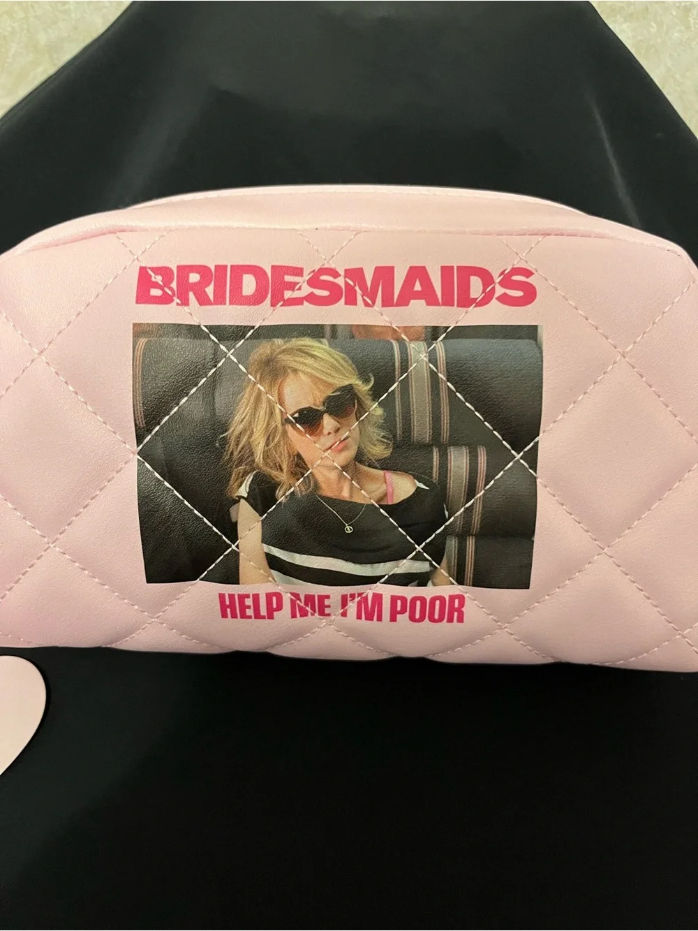 Primark quilted pink