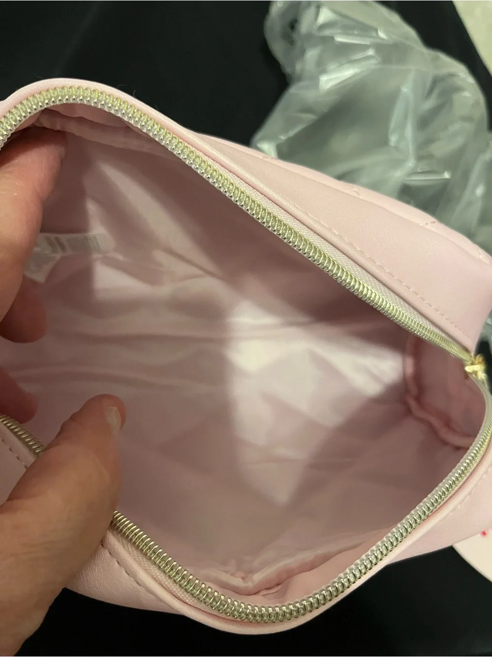 Primark quilted pink