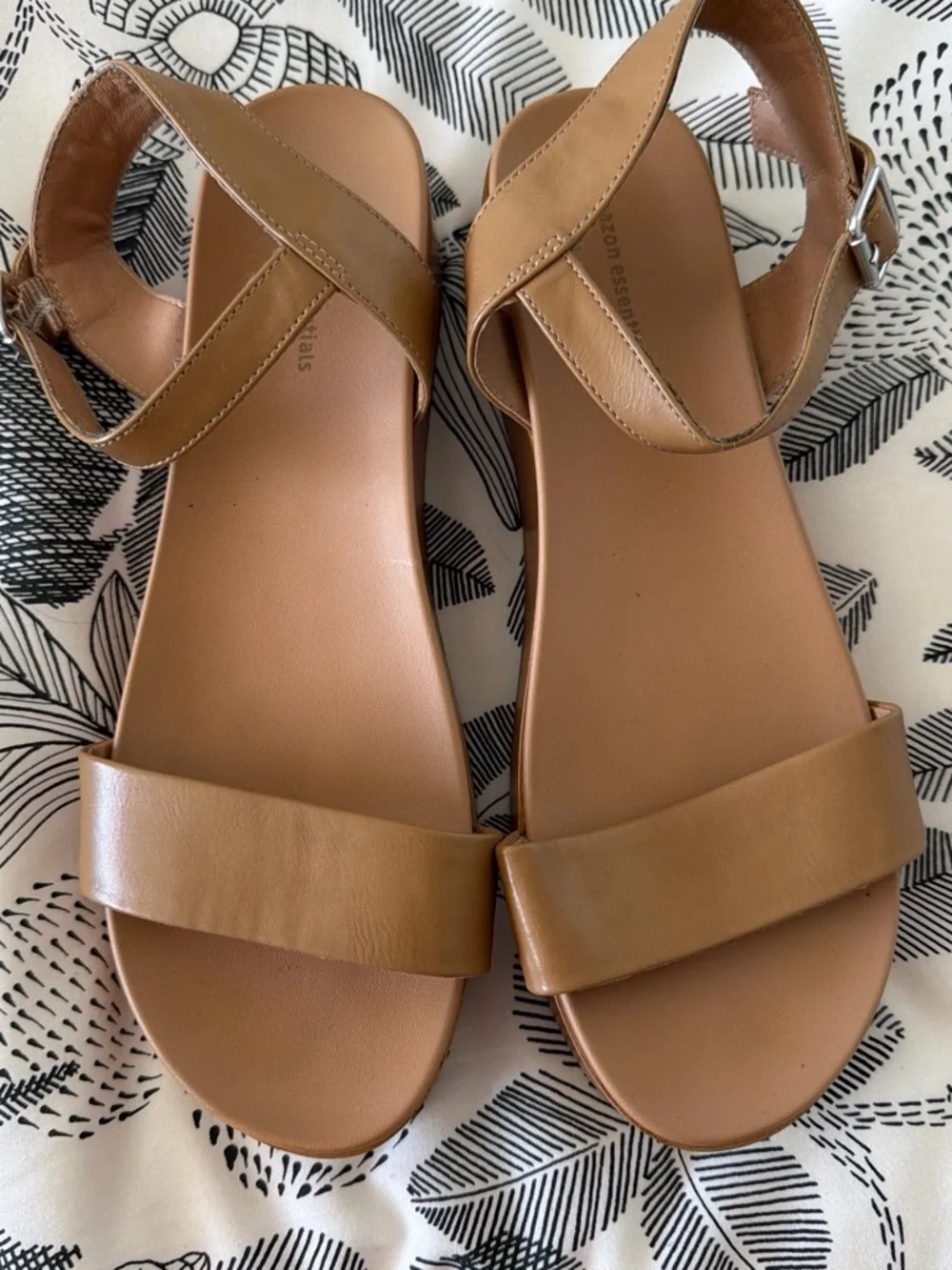 Amazon Women's Tan Platform Sandals