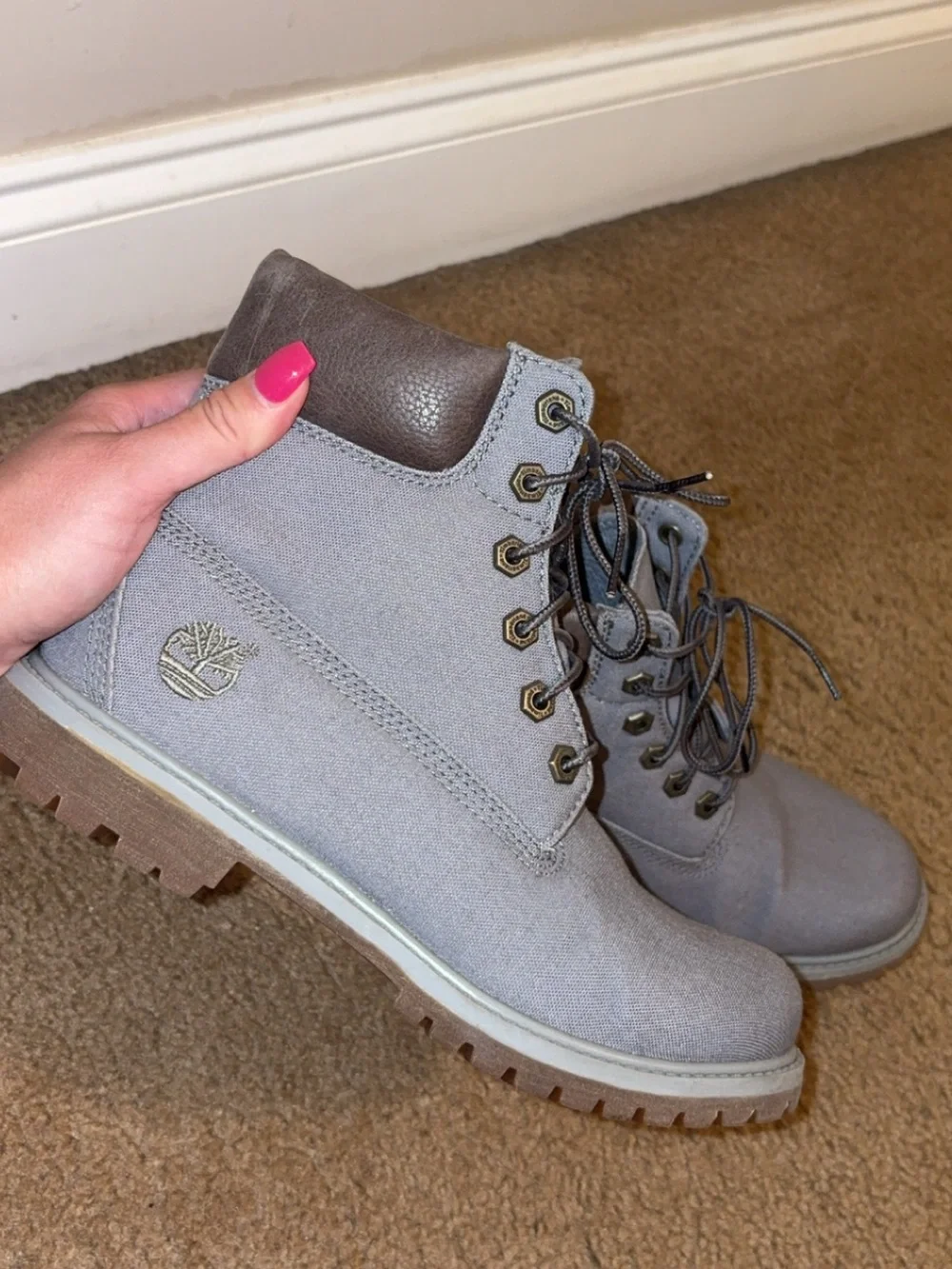 Timberland light grey