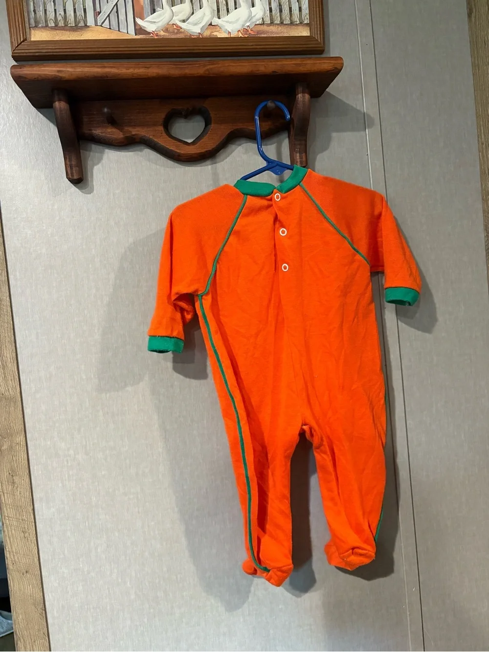 Baby BGosh vintage pumpkin