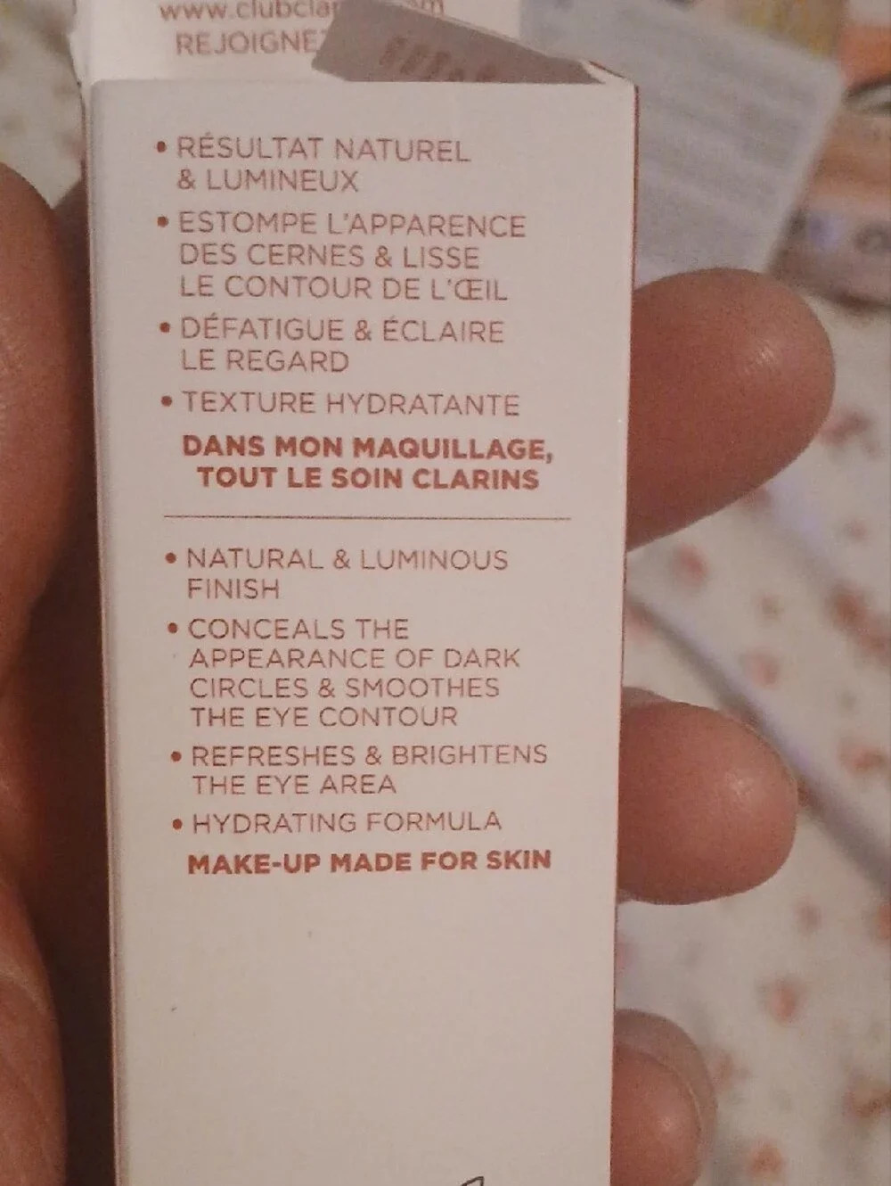 Clarins lightweight eye