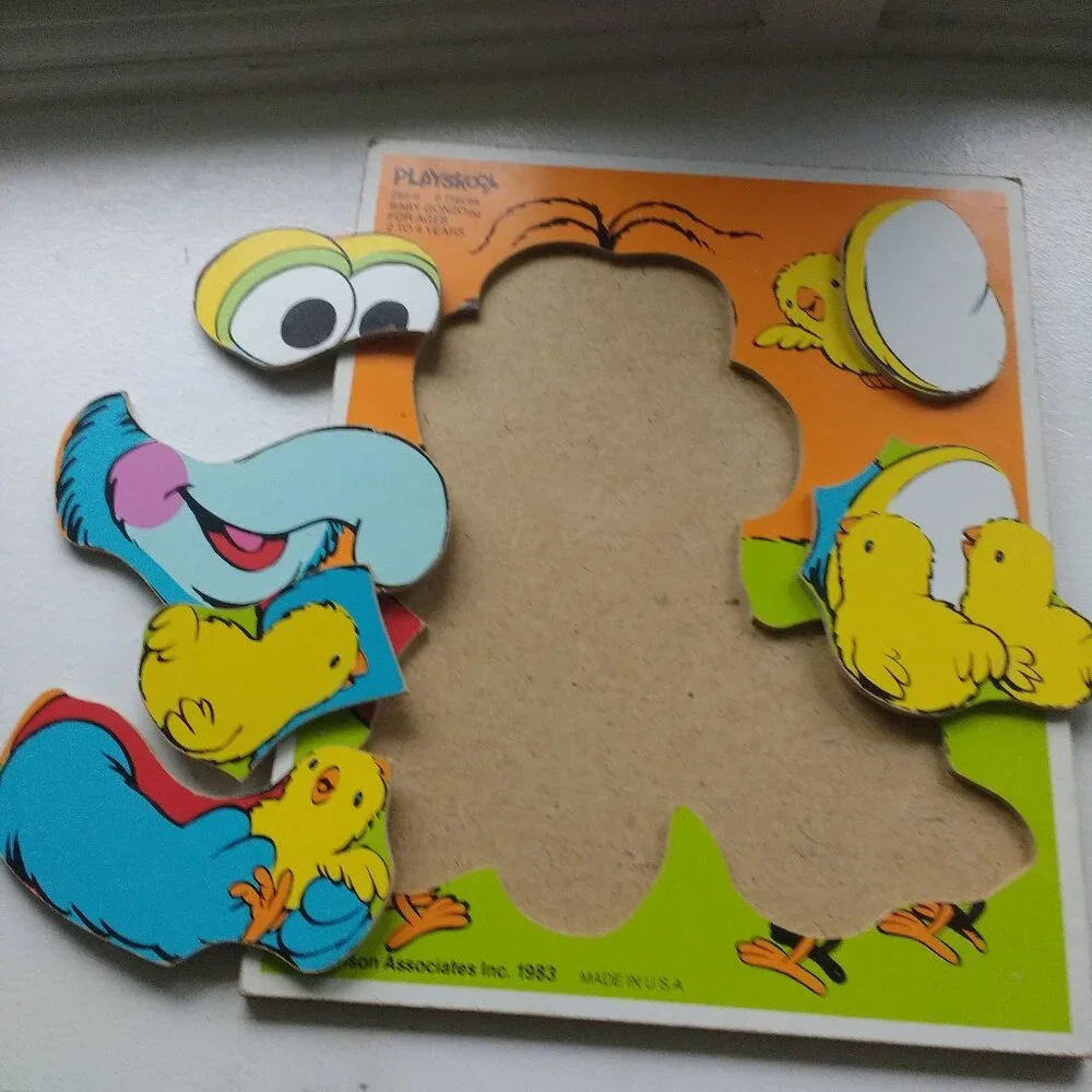 Playskool puzzles cookie