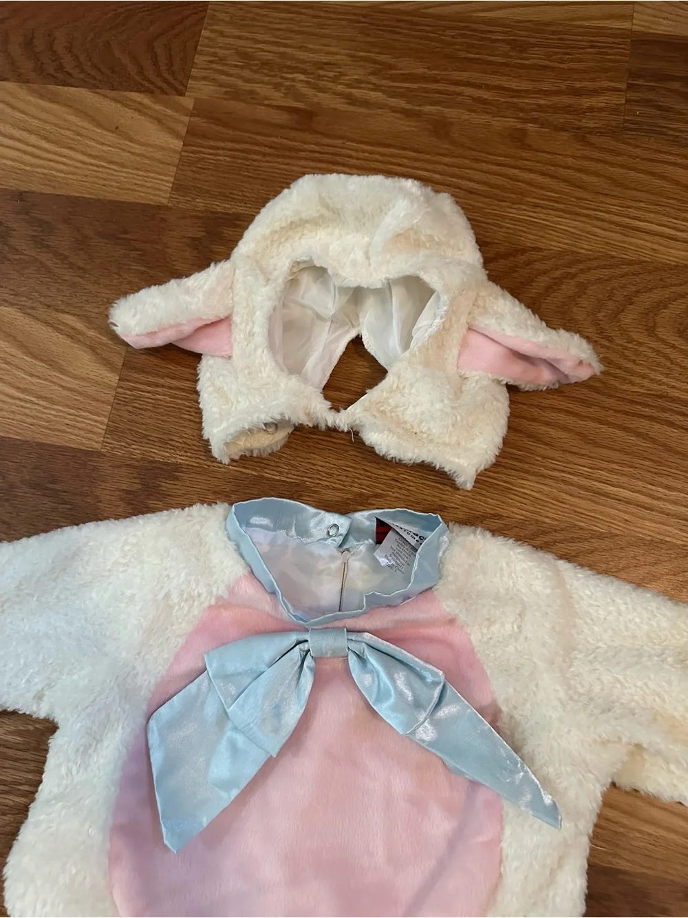 In Character matching pink look