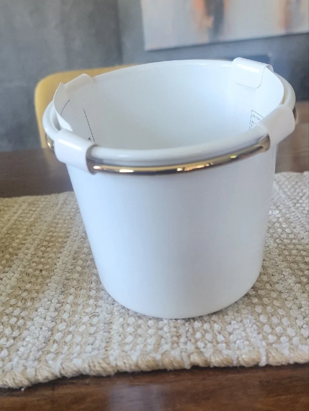 IKEA white metal