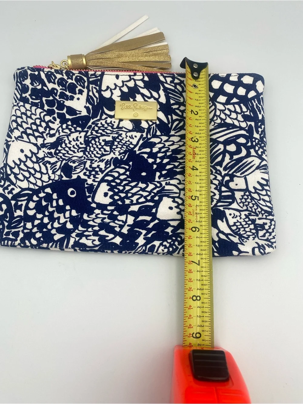 Lilly Pulitzer canvas zip