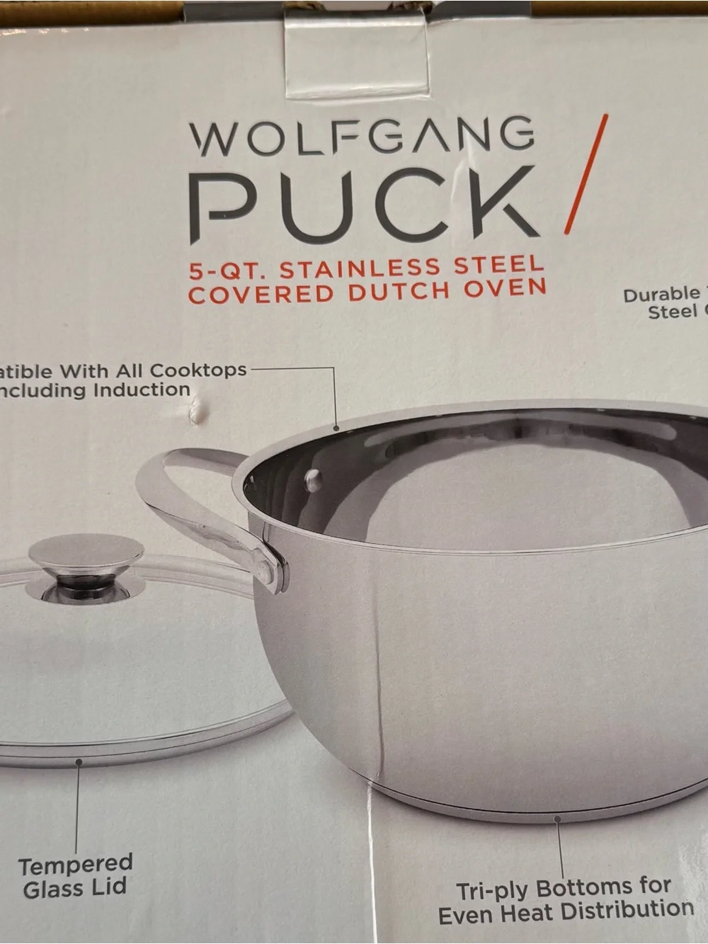 Wolfgang Puck durable stainless