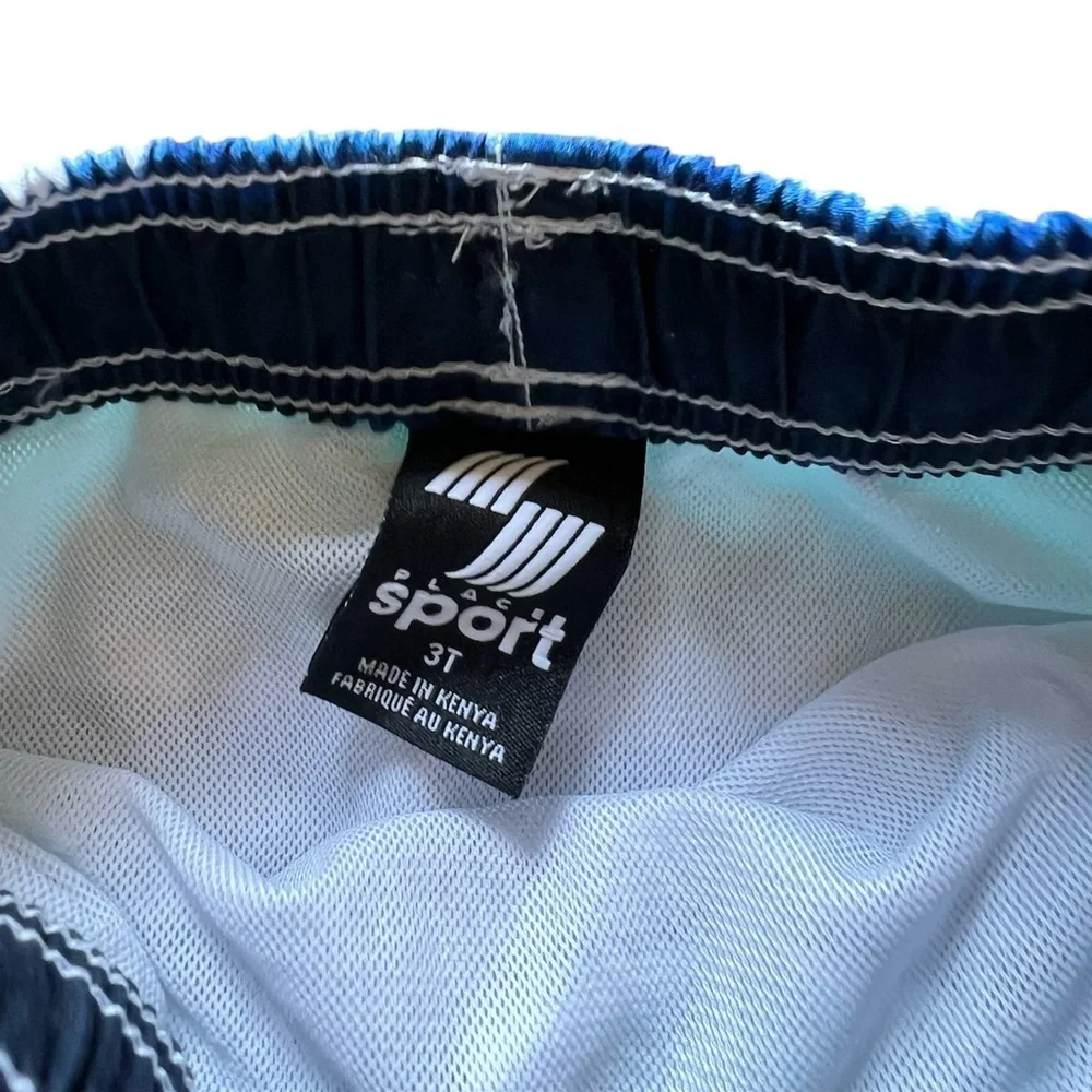 Children’s Place Toddler Boys Blue Shark Swim Set | 3T