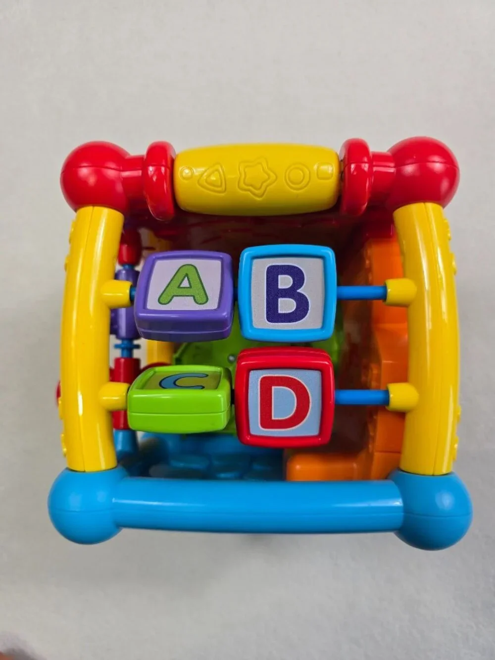 Vtech Busy Learners Activity Cube Interactive Toy Clean *Works*