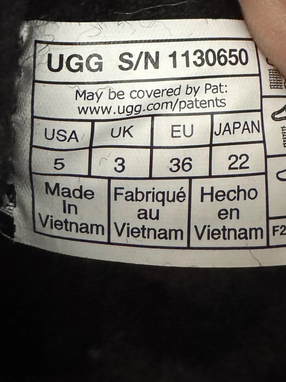 UGG sparkling sequin