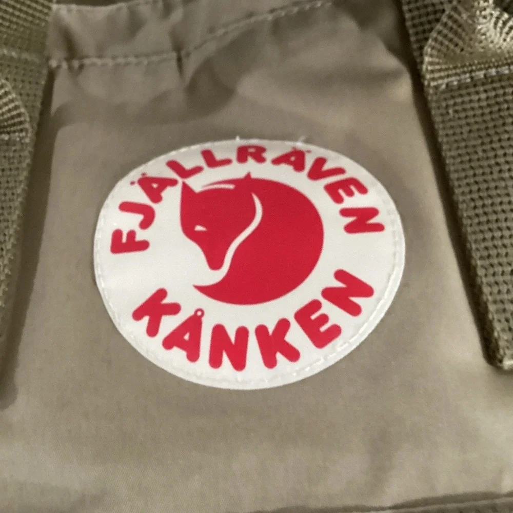 Fjallraven Tan Backpack with Iconic Design