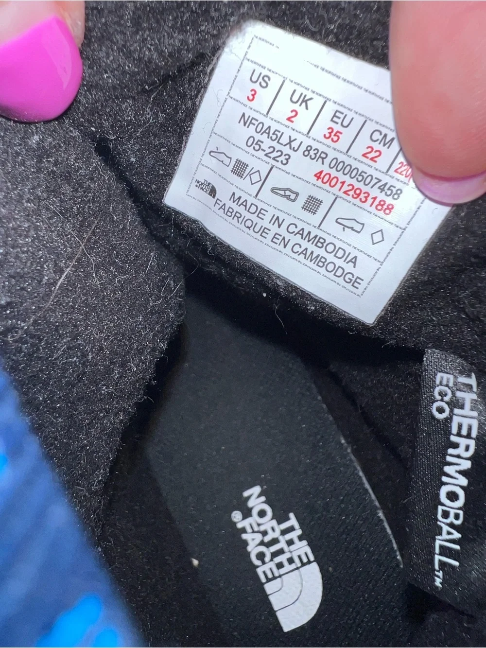 The North Face insulated water