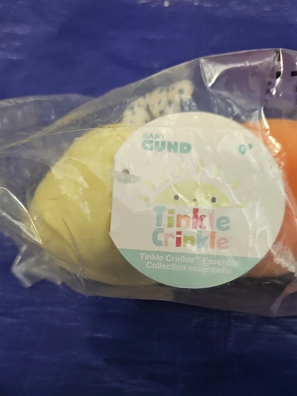Gund rattles crinkles