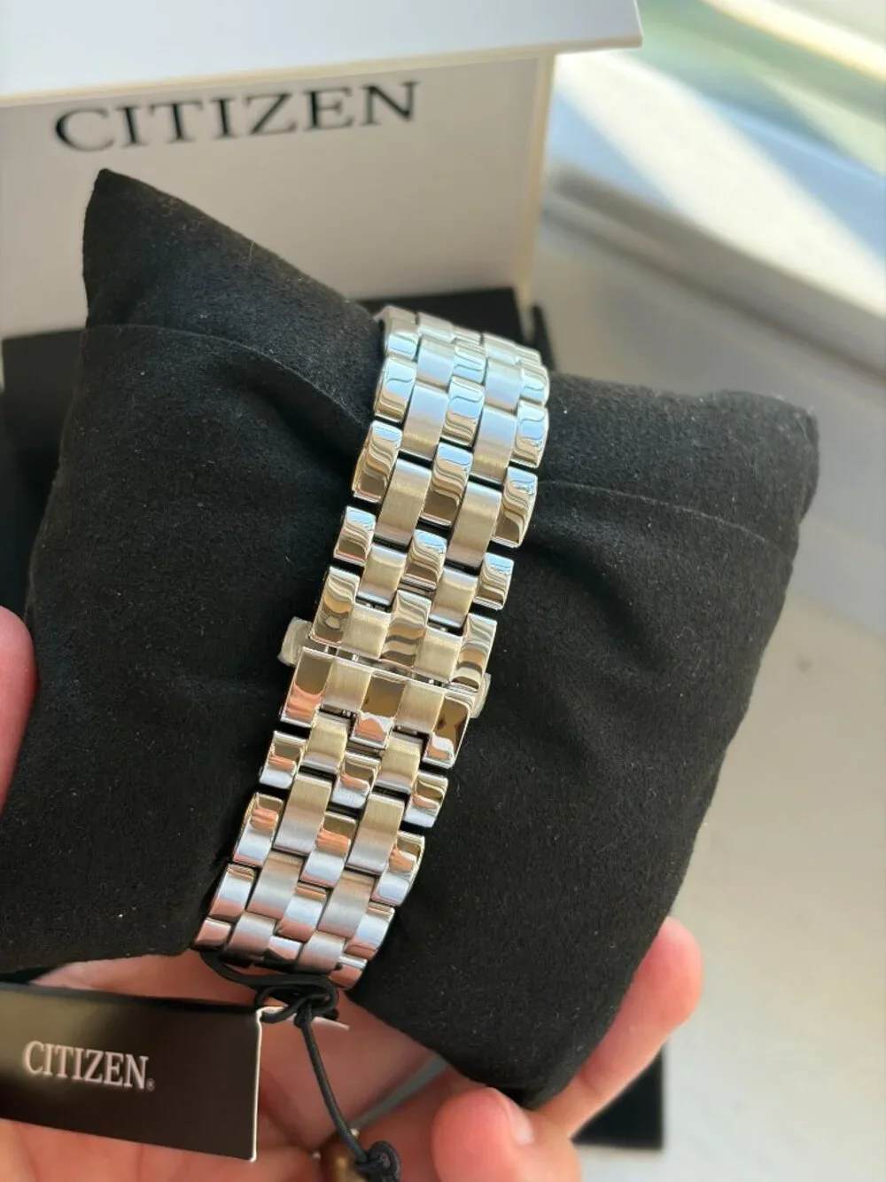 Citizen silver changes tones