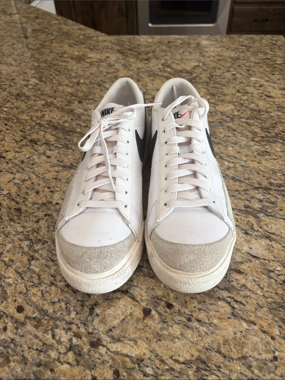 Nike rubber sides easy