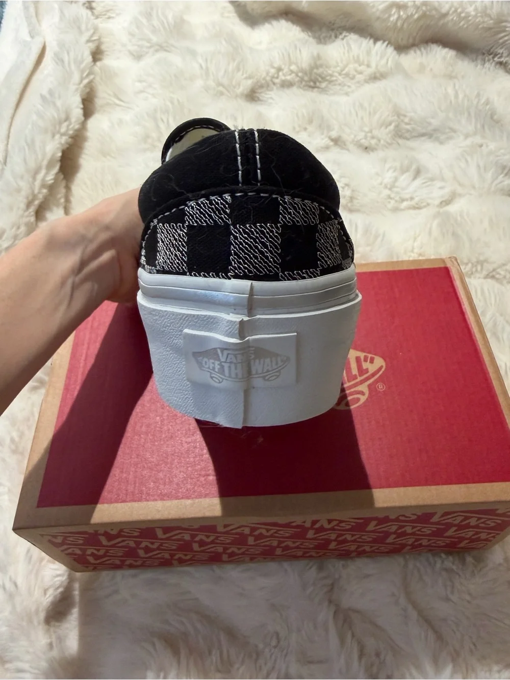 Vans silver new