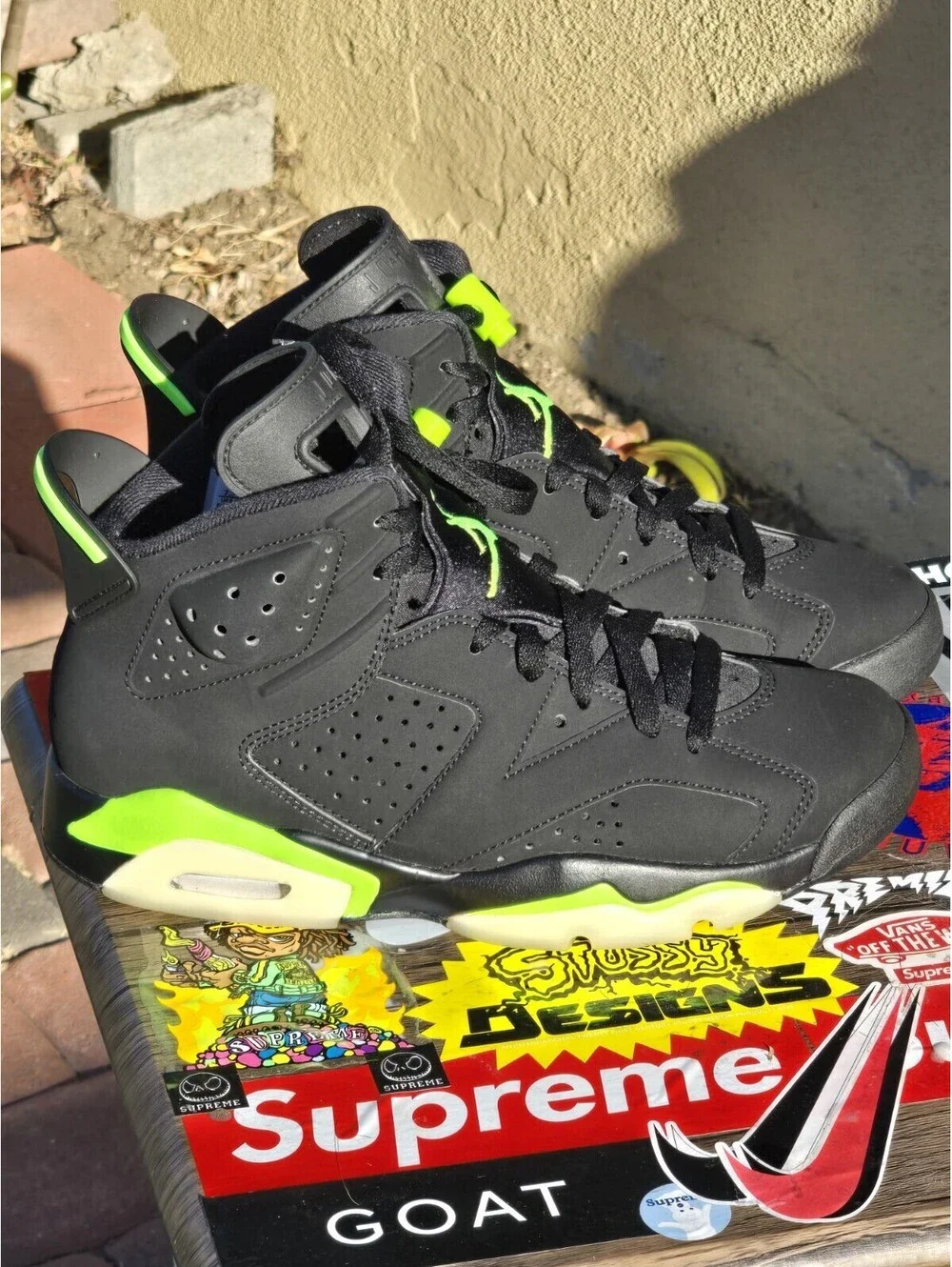 Size 7.5M - Air Jordan 6 Retro Electric Green Style CT8529-003