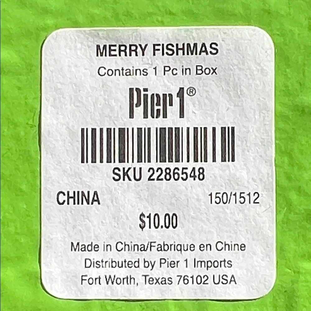 Pier 1 add splash