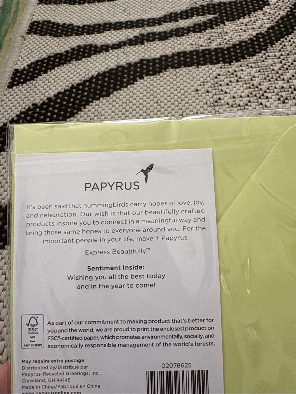 Papyrus nib birthday