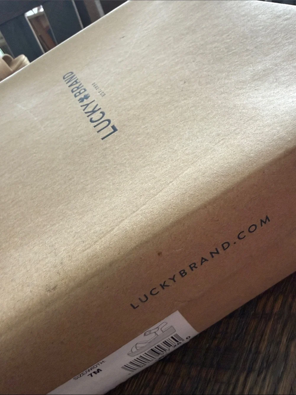 Lucky Brand woven cross