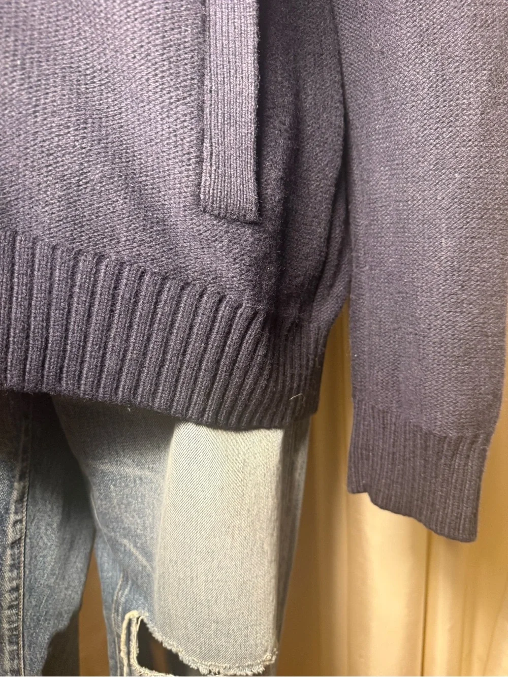 Banana Republic shawl collar