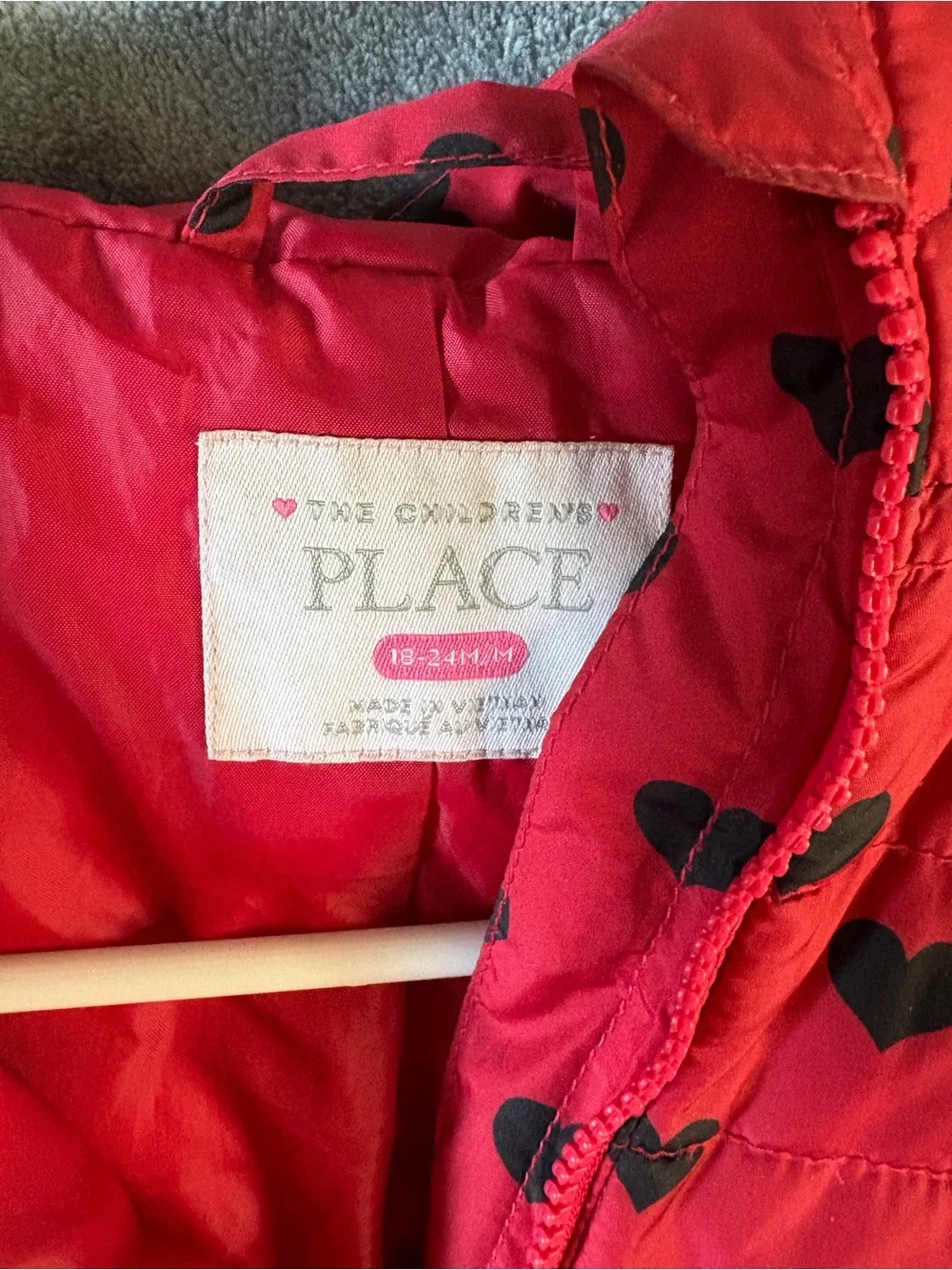 The Childrens Place bright red