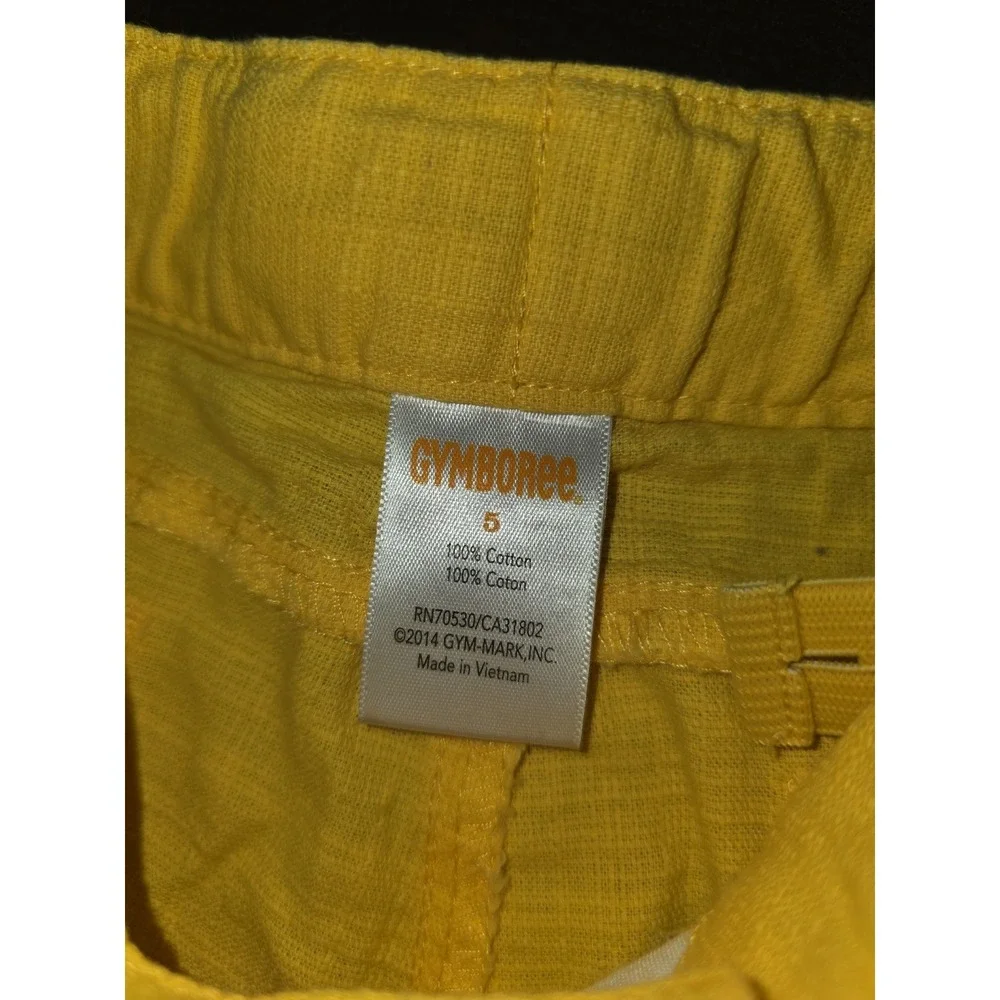 Gymboree yellow black