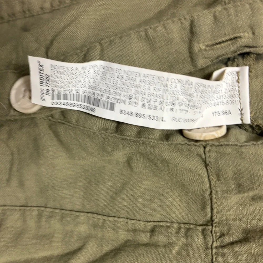 Zara waist button cap