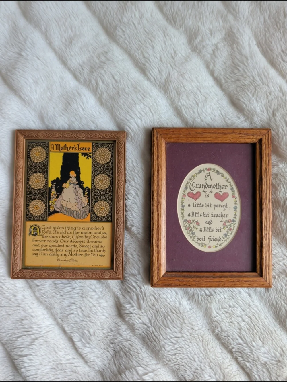 Vintage Framed Wall Art 1926/90's