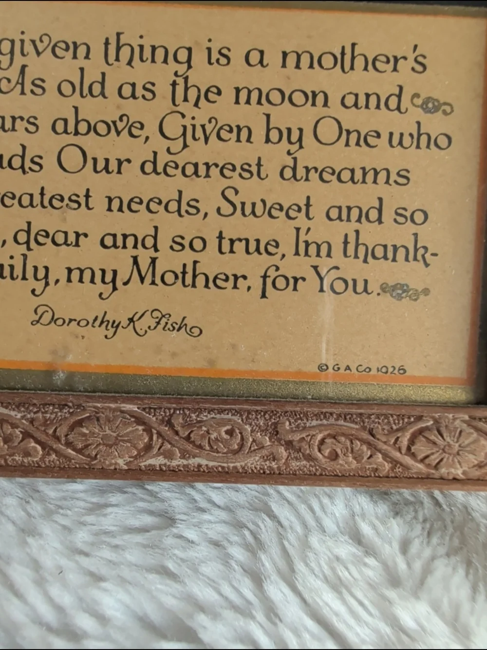 N/A vintage framed