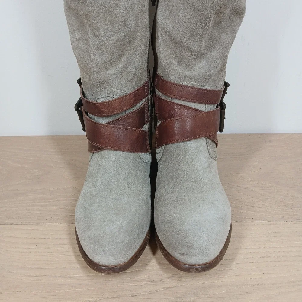 Aldo zipper gray