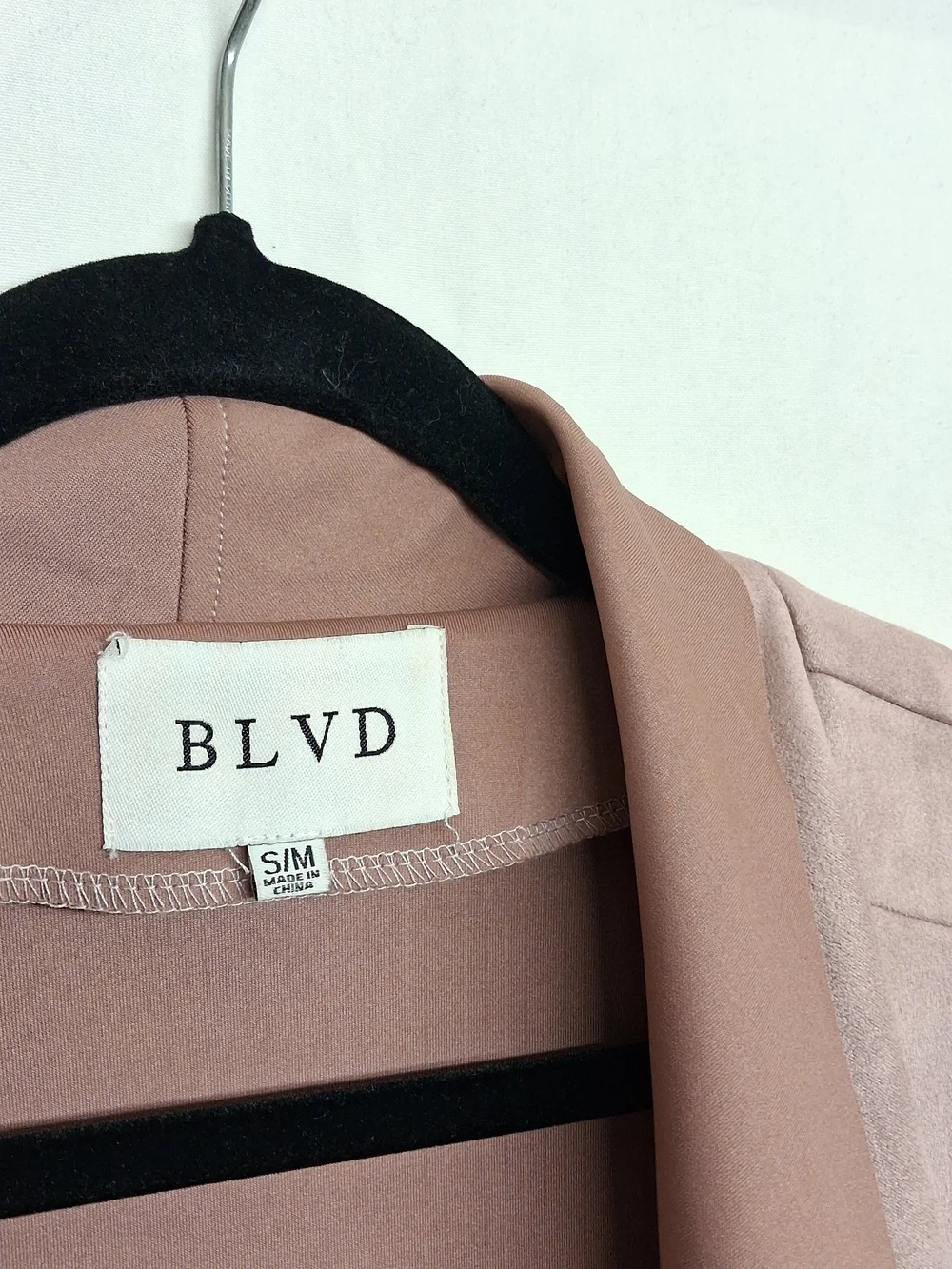 BLVD faux suede