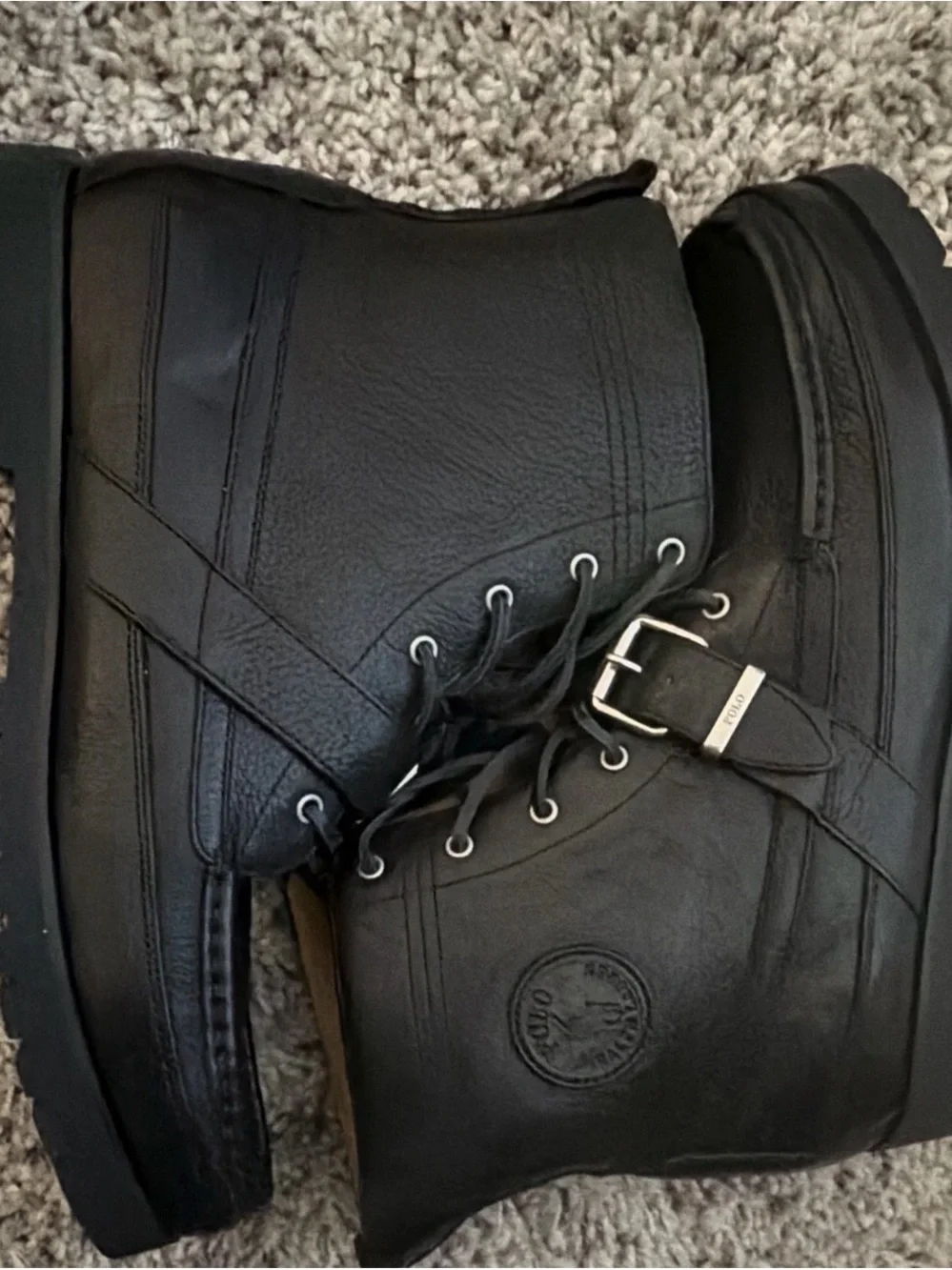 Polo Ralph Lauren sturdy leather