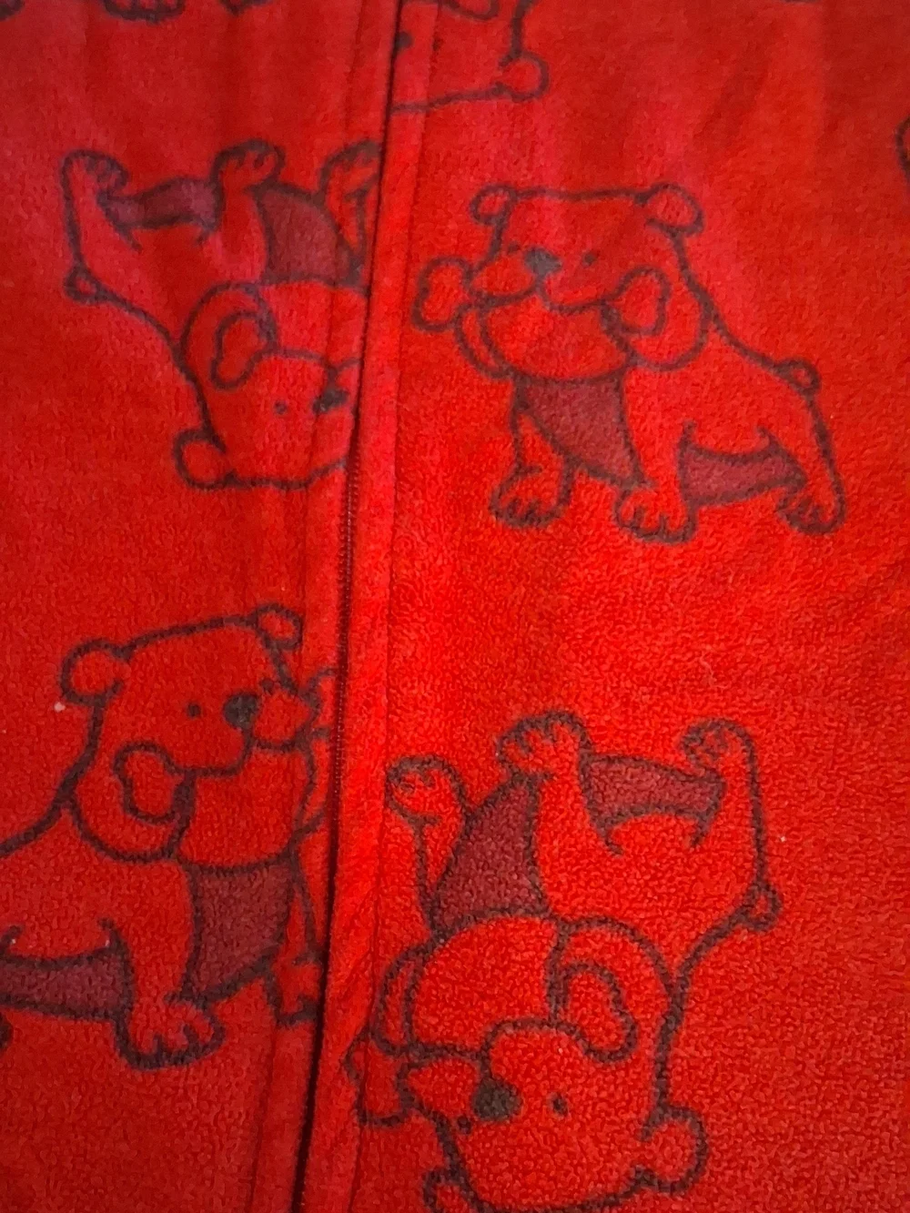 Carters cozy red
